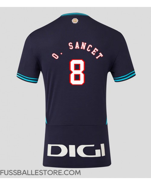 Günstige Athletic Bilbao Oihan Sancet #8 Auswärtstrikot 2025-26 Kurzarm Günstige Athletic Bilbao Oihan Sancet #8 Auswärtstrikot 2025-26 Kurzarm